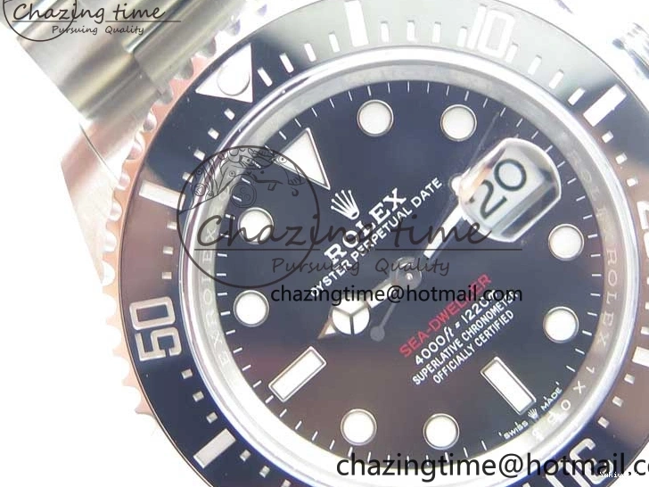SS A2824 1:1 Case Bracelet 126600 XF Best Sea-Dweller and 904L Edition 0219